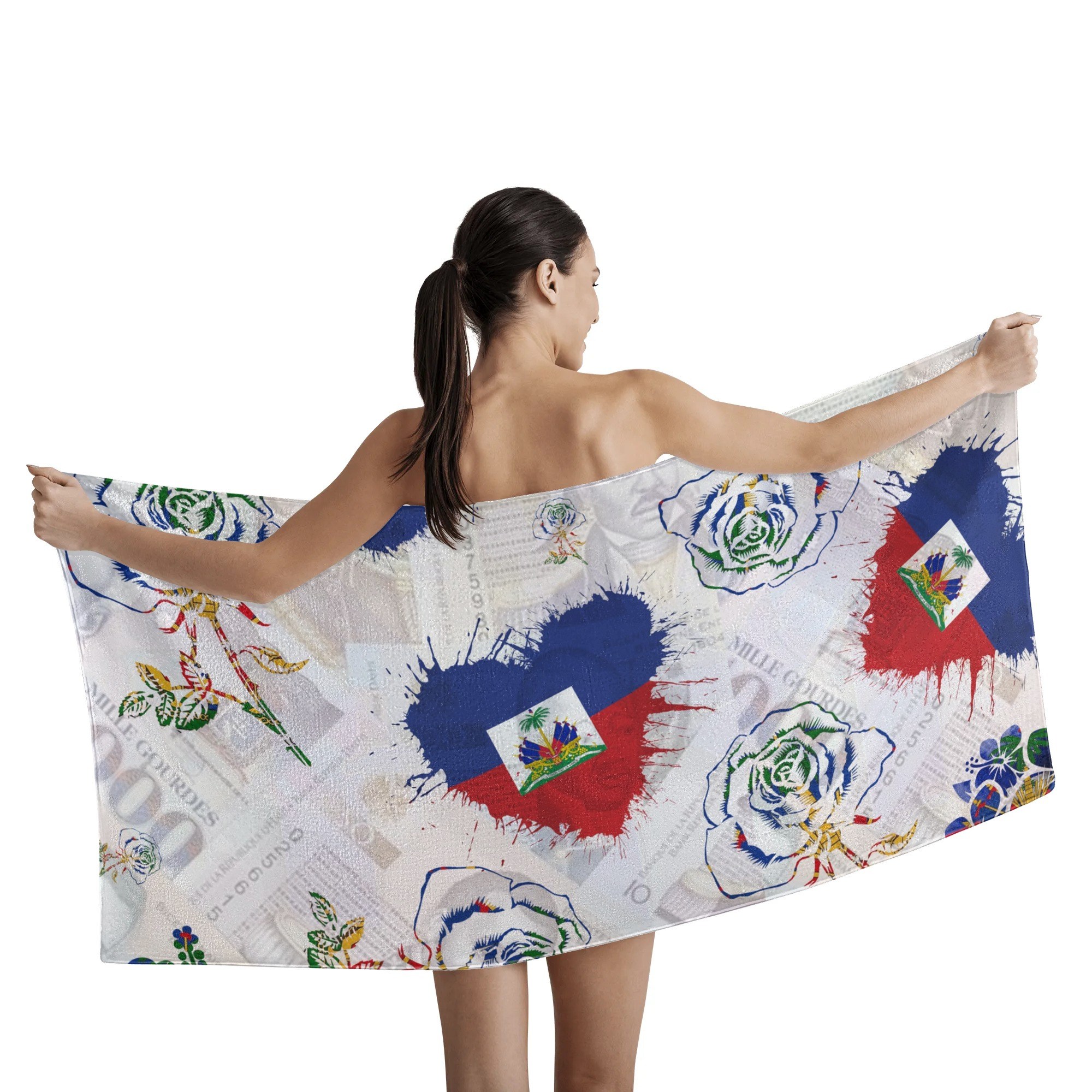 Personalized Soft Bath Towel 2 Sizes for Bathroom Gym and Travel