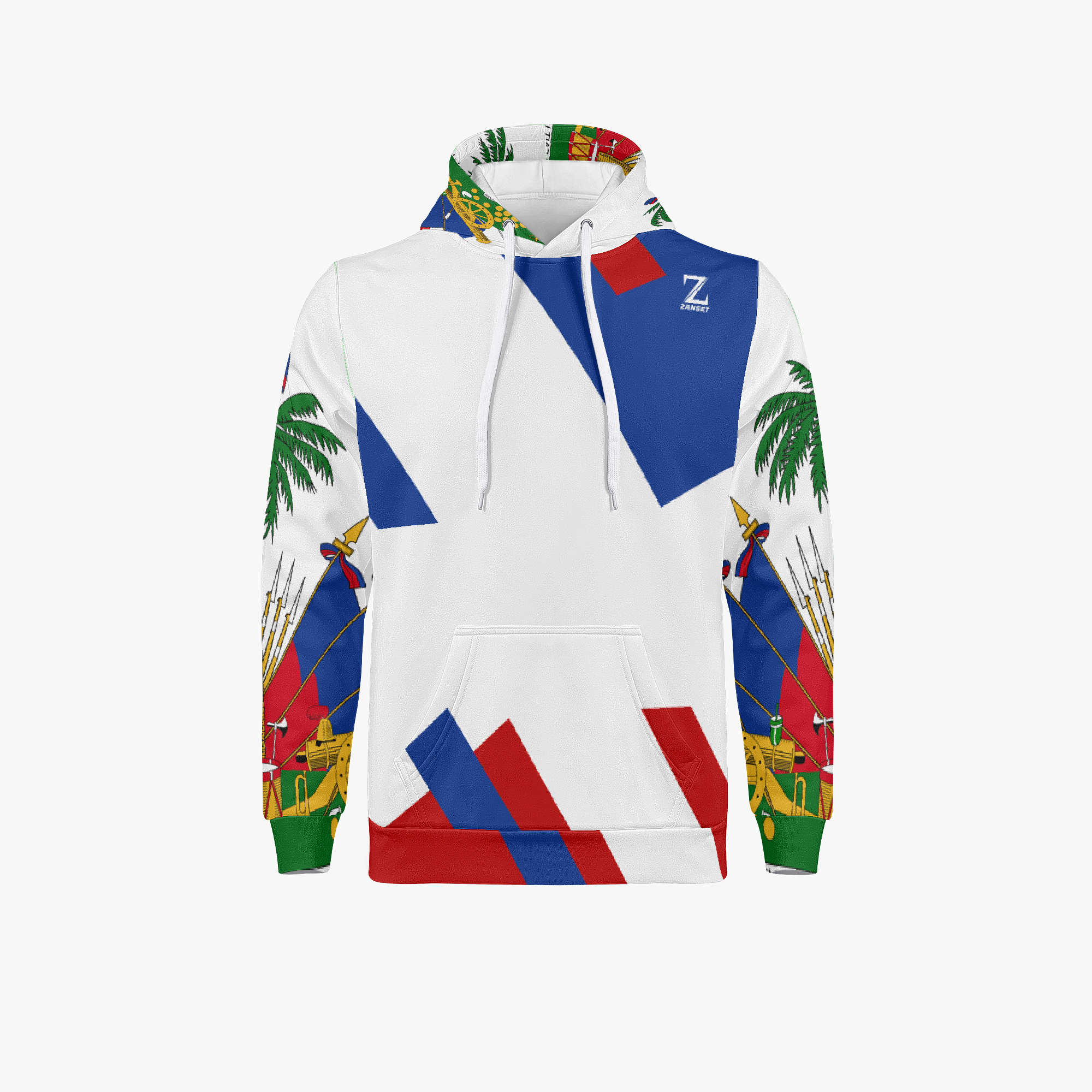 Coat of arms National  Haitian Hoodie